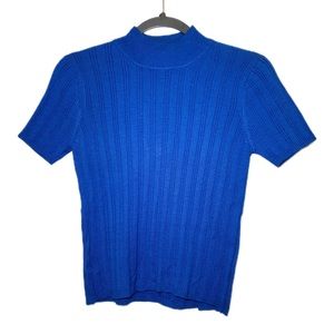 Studio G blue turtle kneck